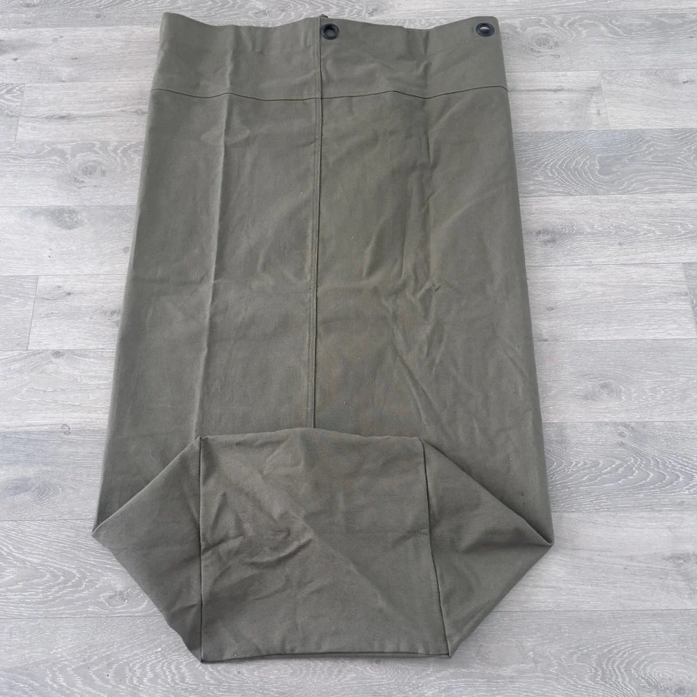 Military Style Olive Drab Canvas Duffel Bag Sea Bag Laundry Travel Bag 50x30